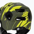 Detská cyklistická prilba UVEX React Fullface Jr dark olive matt 8