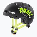 Detská prilba UVEX Kid 4 Style bam black/lime matt
