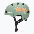 Detská prilba UVEX Kid 4 Style bam moss green/papaya matt 3