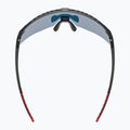 Slnečné okuliare UVEX Pace Stage black matt/mirror red 5