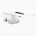 Slnečné okuliare UVEX Pace Stage Small white matt/mirror silver
