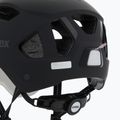 Cyklistická prilba UVEX Stride Visor black matt/lite mirror silver 7