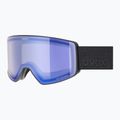 Lyžiarske okuliare UVEX Scenic P S0-S4 black matt/mirror blue/pola