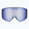 Lyžiarske okuliare UVEX Scenic P S0-S4 black matt/mirror blue/pola 2