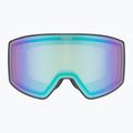 Lyžiarske okuliare UVEX Scenic P S0-S4 black matt/mirror green/pola 2