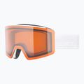 Lyžiarske okuliare UVEX Ignite LG S2 white matt/orange