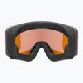 Lyžiarske okuliare UVEX Ignite LG S2 black matte / orange 3