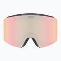 Lyžiarske okuliare UVEX Ignite FM S3 black matt/mirror rose 2