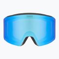 Lyžiarske okuliare UVEX Ignite FM S3 black matt/mirror blue 2