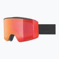 Lyžiarske okuliare UVEX Ignite FM S3 black matt/mirror red