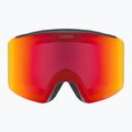 Lyžiarske okuliare UVEX Ignite FM S3 black matt/mirror red 2