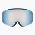 Detské lyžiarske okuliare UVEX Pwdr FM Jr S2 black matt/mirror sapphire 2