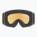 Detské lyžiarske okuliare UVEX Pwdr FM Jr S2 black matt/mirror sapphire 3