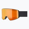 Lyžiarske okuliare UVEX Scenic FM S2 black matt/mirror red