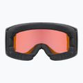 Lyžiarske okuliare UVEX Scenic FM S2 black matt/mirror red 3