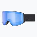 Lyžiarske okuliare UVEX Scenic FM S2 black matt/mirror blue