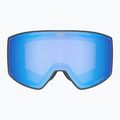 Lyžiarske okuliare UVEX Scenic FM S2 black matt/mirror blue 2