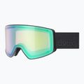 Lyžiarske okuliare UVEX Scenic FM S2 black matt/mirror green