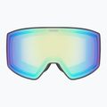 Lyžiarske okuliare UVEX Scenic FM S2 black matt/mirror green 2