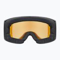 Lyžiarske okuliare UVEX Scenic FM S2 black matt/mirror green 3