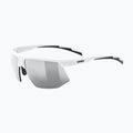 Slnečné okuliare UVEX Aerios Small V white matt/smoke