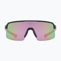 Detské slnečné okuliare UVEX Dyrt Jr black pink mat/mirror pink 2