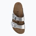 Šľapky BIRKENSTOCK Arizona Birko-Flor silver 5