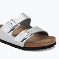 Šľapky BIRKENSTOCK Arizona Birko-Flor silver 7