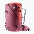Dámsky lyžiarsky batoh deuter Freerider Pro 32+ l SL 330342255850 maron/currant