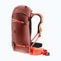 Horolezecký batoh Deuter Guide 34+8 l redwood/papaya 4