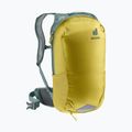 Cyklistický batoh deuter Race 16 tumeric/ivy 3