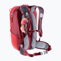 Cyklistický batoh Deuter Race 16 l cherry/masala 11