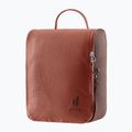 Kozmetická taška deuter Wash Center II black caspia/raisin