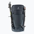 Turistický batoh deuter Aircontact Lite 40 + 10 l black/graphite 7