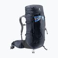 Turistický batoh deuter Aircontact Lite 40 + 10 l black/graphite 9