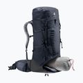 Turistický batoh deuter Aircontact Lite 40 + 10 l black/graphite 11
