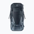 Turistický batoh deuter Aircontact Lite 50 + 10 l black/graphite