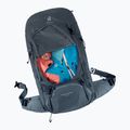 Turistický batoh deuter Aircontact Lite 50 + 10 l black/graphite 9