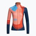 Dámska cyklistická mikina Maloja AmiataM 1/1 orange and navy blue 35170