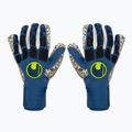 Uhlsport Hyperact Supergrip+ HN modro-biele brankárske rukavice 101123201