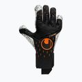 Uhlsport Speed Contact Supergrip+ Hn brankárske rukavice čiernobiele 1112611 5