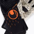 Uhlsport Speed Contact Supergrip+ Hn brankárske rukavice čiernobiele 1112611 4