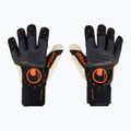 Uhlsport Speed Contact Absolutgrip Reflex brankárske rukavice čiernobiele 1112621