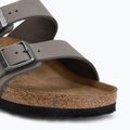 Šľapky BIRKENSTOCK Arizona Soft Footbed Oiled Leather Regular iron 7