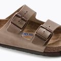 BIRKENSTOCK Arizona SFB LEOI Úzke tabakovo hnedé obuv 10