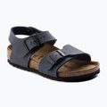 Detské sandále BIRKENSTOCK New York Birkibuc Narrow navy 8