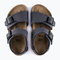 Detské sandále BIRKENSTOCK New York Birkibuc Narrow navy 11