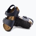 Detské sandále BIRKENSTOCK New York Birkibuc Narrow navy 12