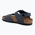 Detské sandále BIRKENSTOCK New York Birkibuc Narrow navy 3
