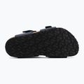 Detské sandále BIRKENSTOCK New York Birkibuc Narrow navy 4